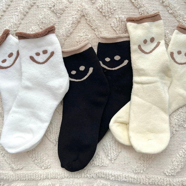 Smiley-Socken im Set