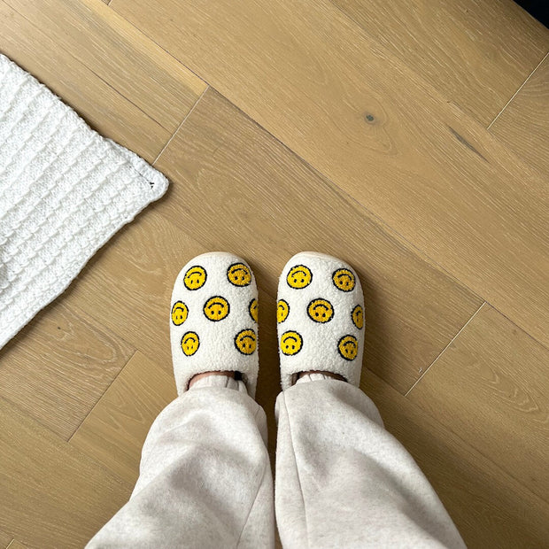 Mini-Smiley-Pantoffeln
