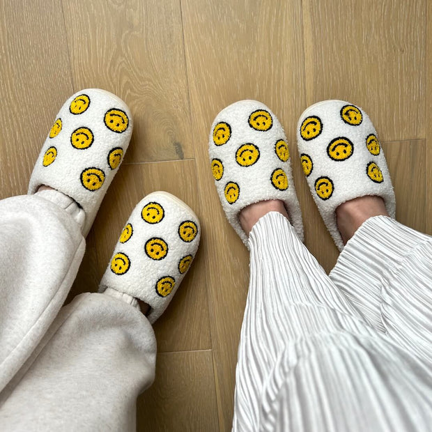 Mini-Smiley-Pantoffeln