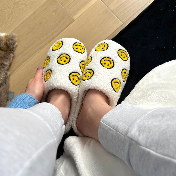 Mini-Smiley-Pantoffeln