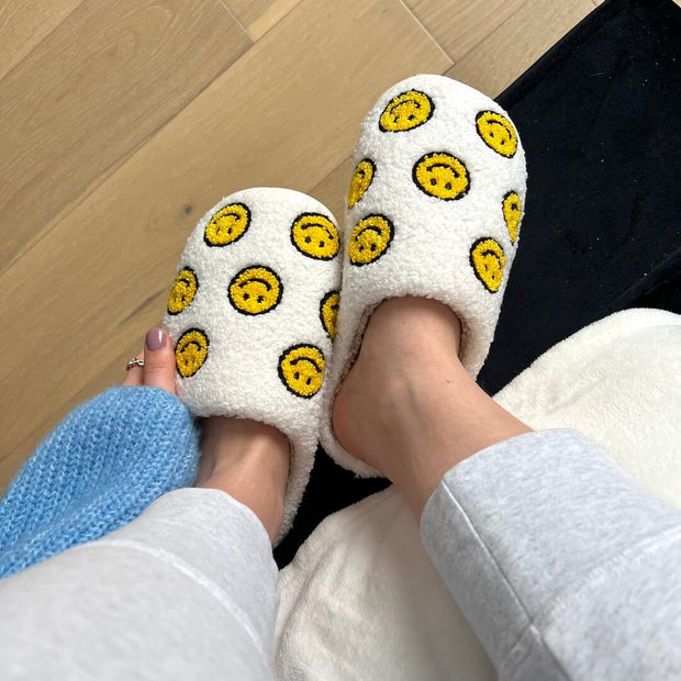 Mini-Smiley-Pantoffeln