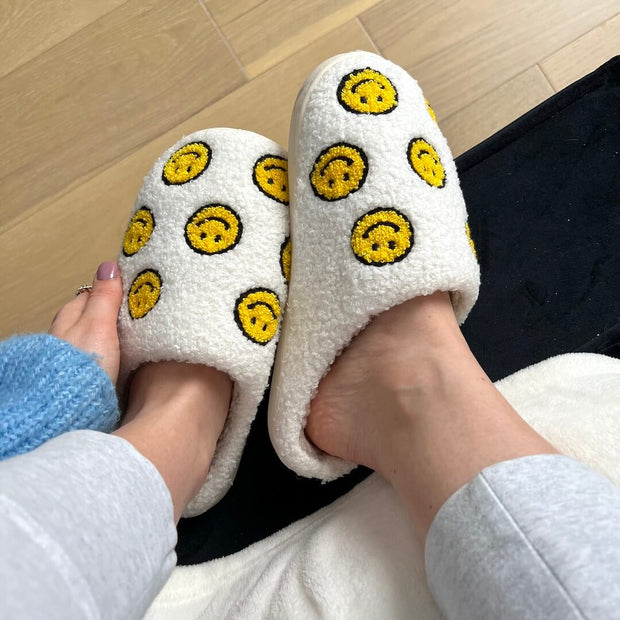 Mini-Smiley-Pantoffeln