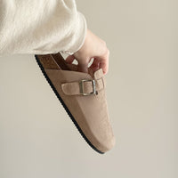Clogs in Wildleder-Optik