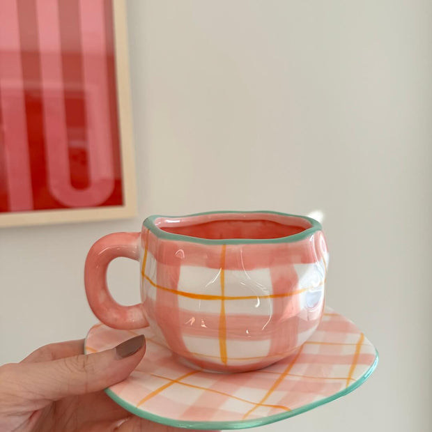Flora Vintage-Teetassen-Set