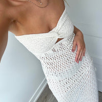 Belleza Häkel-Maxikleid