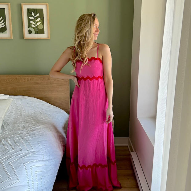 Küsten-Maxi-Sommerkleid