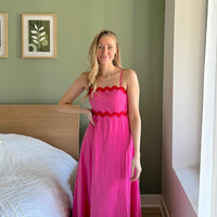 Küsten-Maxi-Sommerkleid