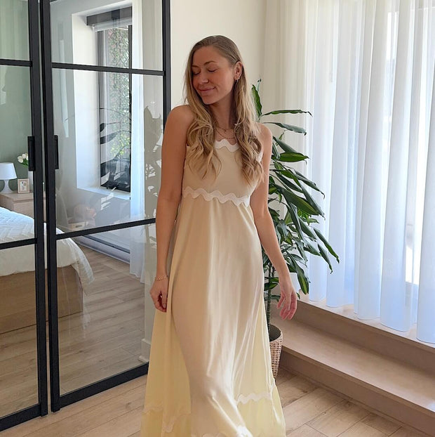 Küsten-Maxi-Sommerkleid