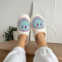 Smiley-Hausschuhe