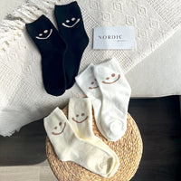 Smiley-Socken im Set