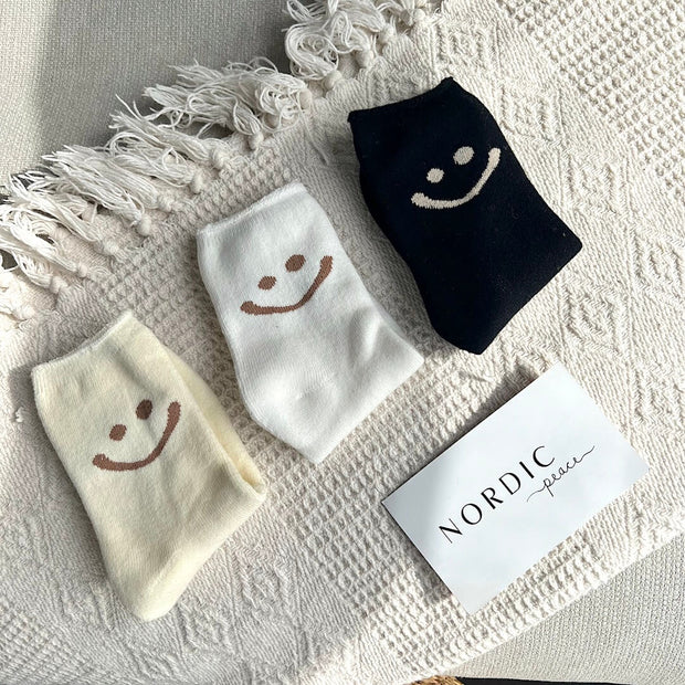 Smiley-Socken im Set