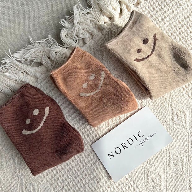 Smiley-Socken im Set