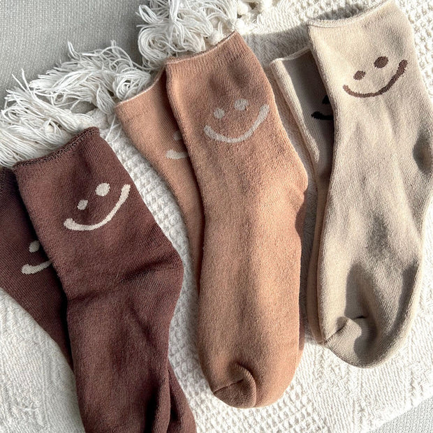 Smiley-Socken im Set