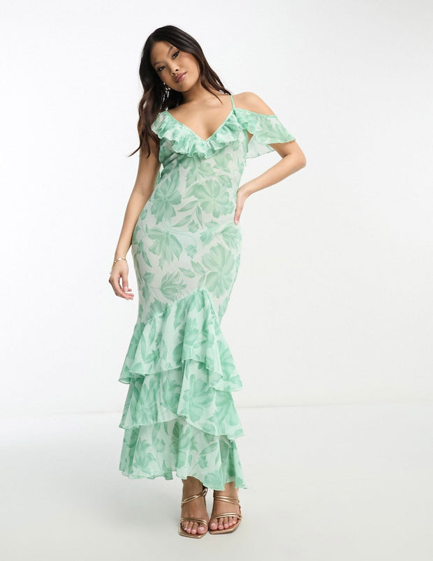 Abigail Florales und zartes Kleid