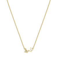 Perlmutt Twin Butterfly14K Vergoldet
