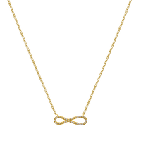 Infinite Kette 14K Vergoldet