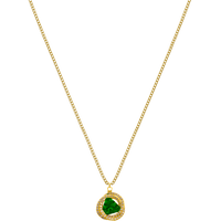 Trapped Pyramid Kette 14K Vergoldet