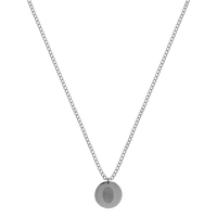 Coin Kette Fingerabdruck