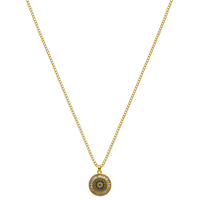 Crystal Nazar Kette 14K Vergoldet