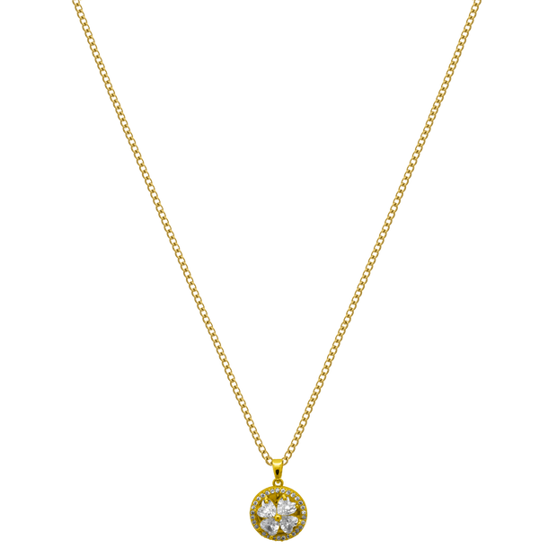 Rotating Blossom Kette 18K Vergoldet