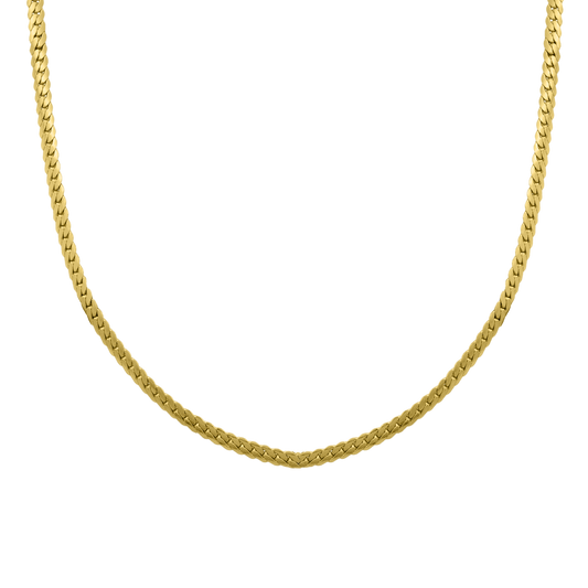 Simple Kette 18K Vergoldet