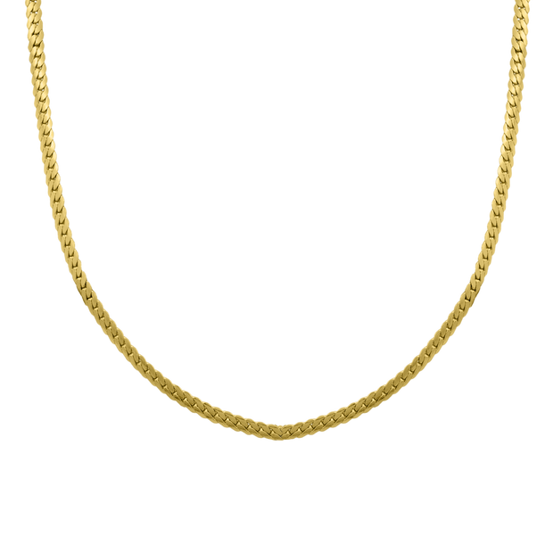 Simple Kette 18K Vergoldet