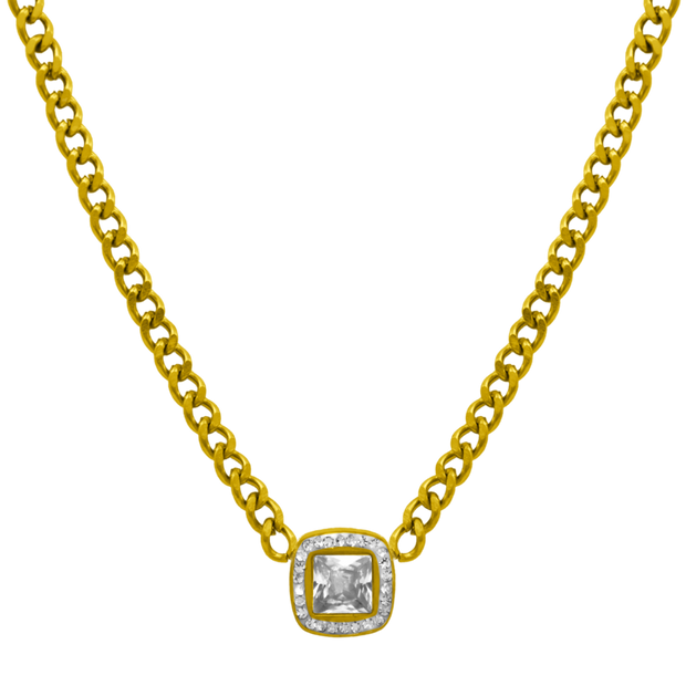 Deluxe Mirror Kette 18K Vergoldet