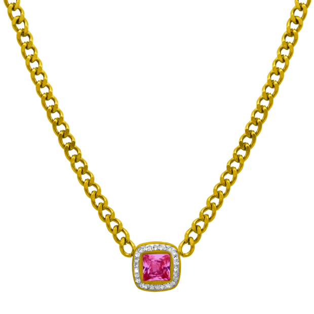 Deluxe Mirror Kette 18K Vergoldet