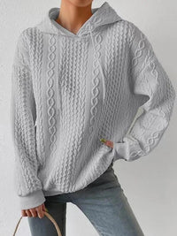 MARGOT - Winter-Kapuzenpullover aus Strick