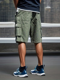 Lässige Herren Cargo-Shorts Mit Mehreren Taschen