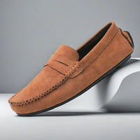 Herren-Slipper aus Wildleder mit klassischem Penny-Design - Winslow