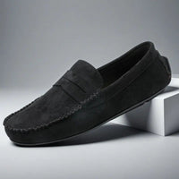 Herren-Slipper aus Wildleder mit klassischem Penny-Design - Winslow