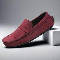 Herren-Slipper aus Wildleder mit klassischem Penny-Design - Winslow