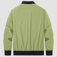 Bomberjacke leichter Windbreaker mit Taschen