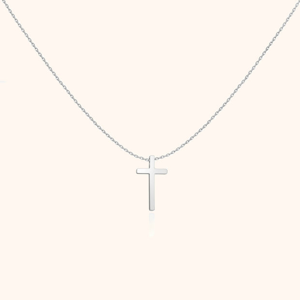 Damenschmuck Halskette zentrales Kreuz