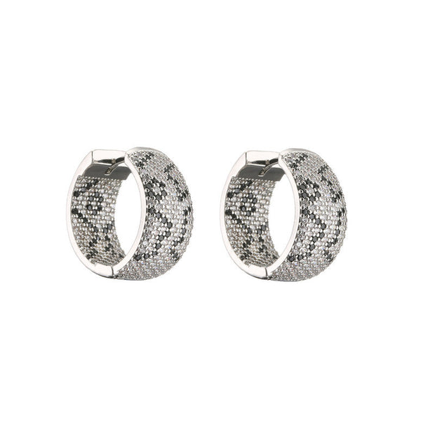 Ohrringe Snake Sparkle Lavinia Elegante Schlangenmuster Mit Zirkonia Funkelndem Glanz