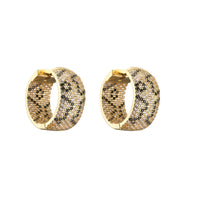 Ohrringe Snake Sparkle Lavinia Elegante Schlangenmuster Mit Zirkonia Funkelndem Glanz