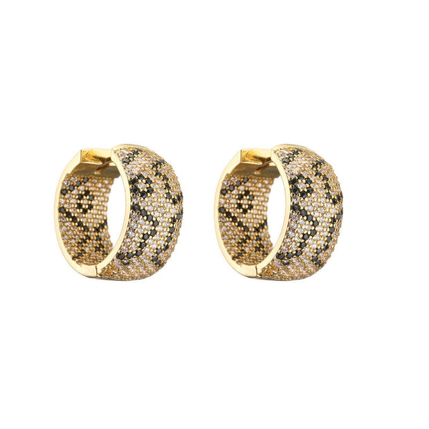 Ohrringe Snake Sparkle Lavinia Elegante Schlangenmuster Mit Zirkonia Funkelndem Glanz