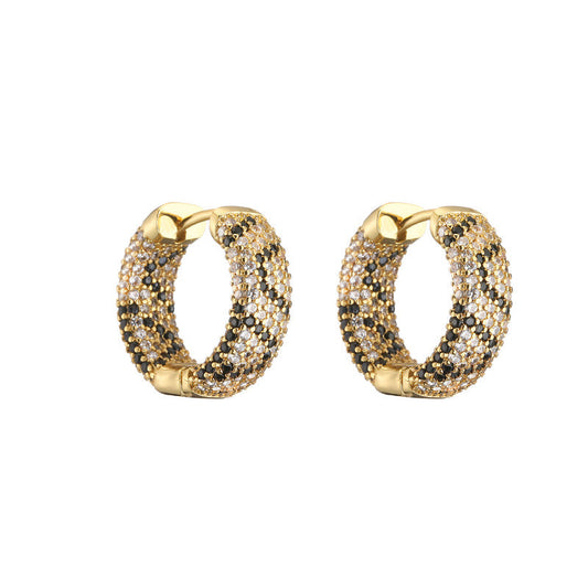Ohrringe Snake Sparkle Lavinia Elegante Schlangenmuster Mit Zirkonia Funkelndem Glanz