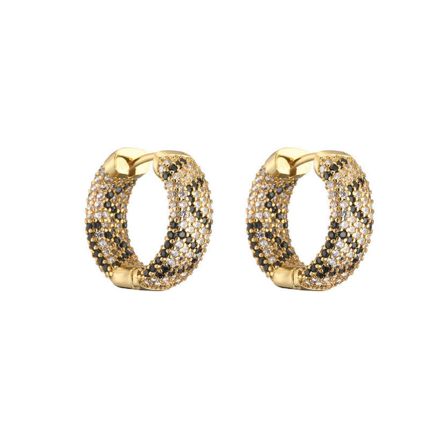 Ohrringe Snake Sparkle Lavinia Elegante Schlangenmuster Mit Zirkonia Funkelndem Glanz
