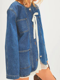 Jeansjacke in Blau
