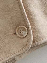 Klassische kurze Lederjacke