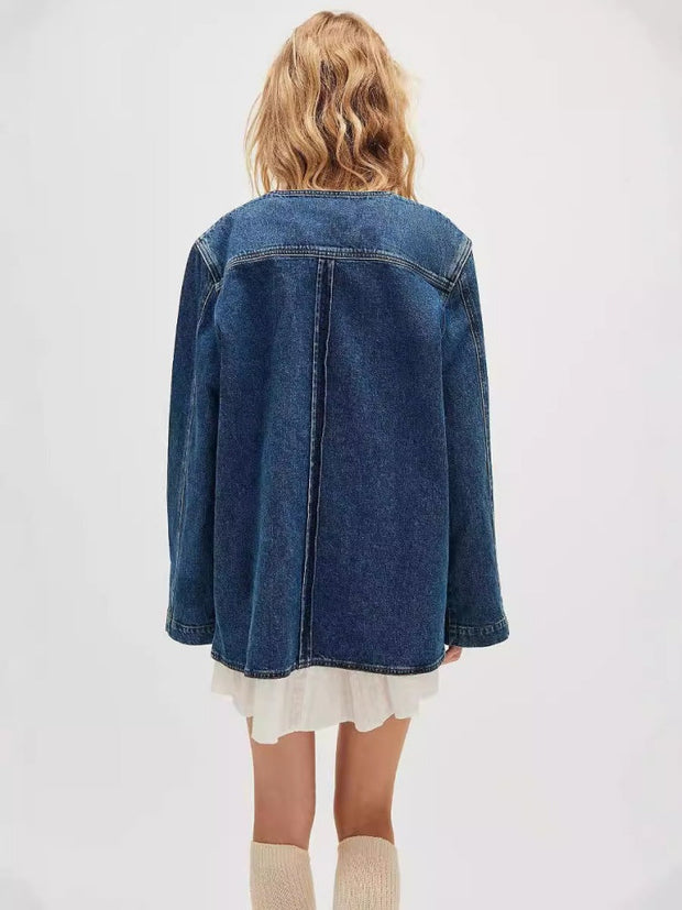 Jeansjacke in Blau
