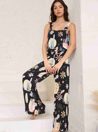 Nalah - Set aus ärmellosem Hemd und zweiteiliger Hose