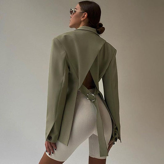 Rückenfreier Blazer für Frauen - Carlotta