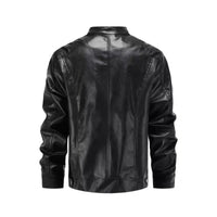 Moderne Herrenjacke in Lederoptik - Karsen