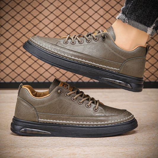 Komfortable Plateau-Turnschuhe für Männer im Freizeitdesign - Dervan