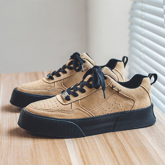 Herrenschuhe mit dicken Sohlen und robustem Design - Kalder