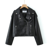 Damen Bikerjacke mit kurzem geradem Schnitt - Selmira