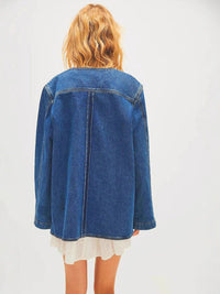Jeansjacke in Blau